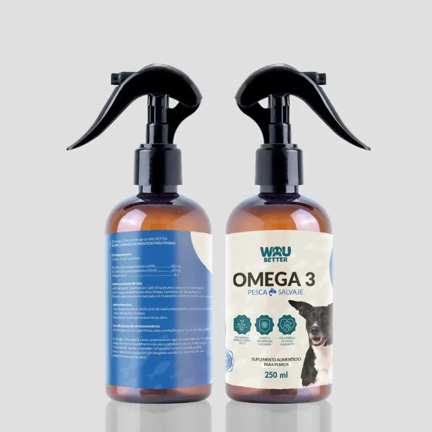 WAU BETTER Omega 3 Pesca Salvaje 250 ml 4