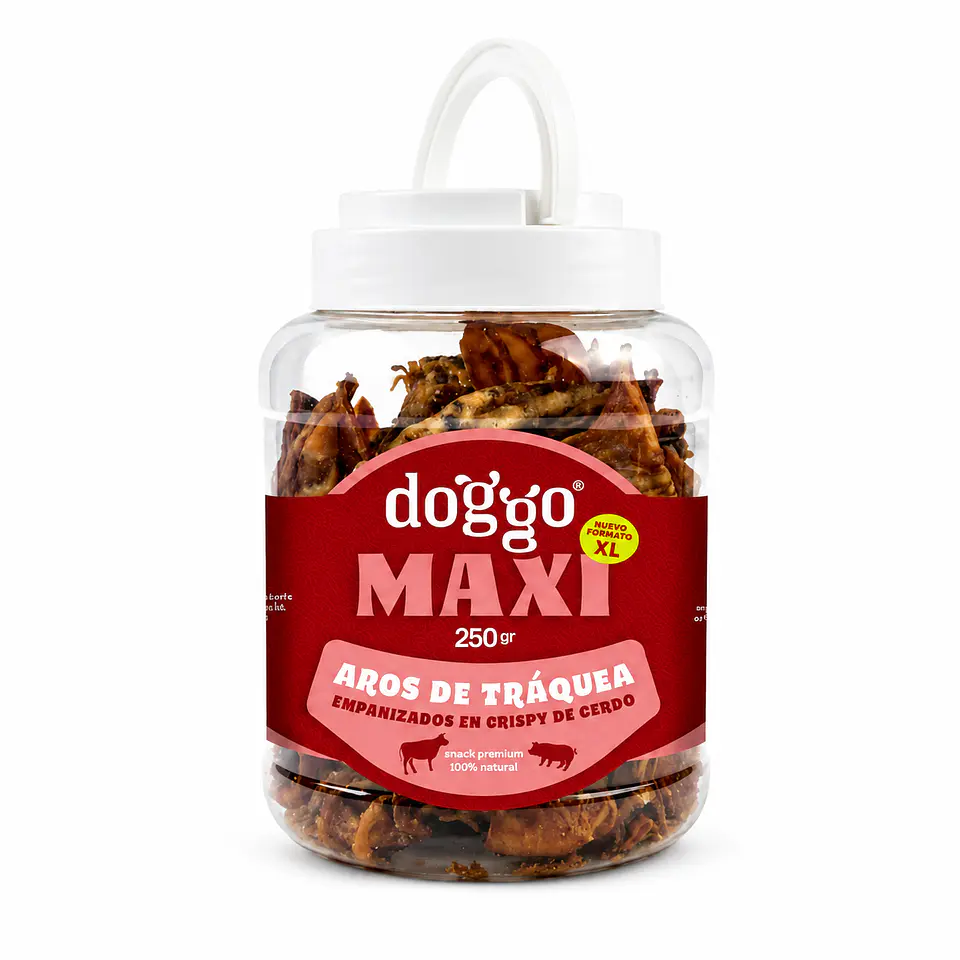 Doggo Bucket Aros de Tráquea en Crispy de Cerdo 250 g 2