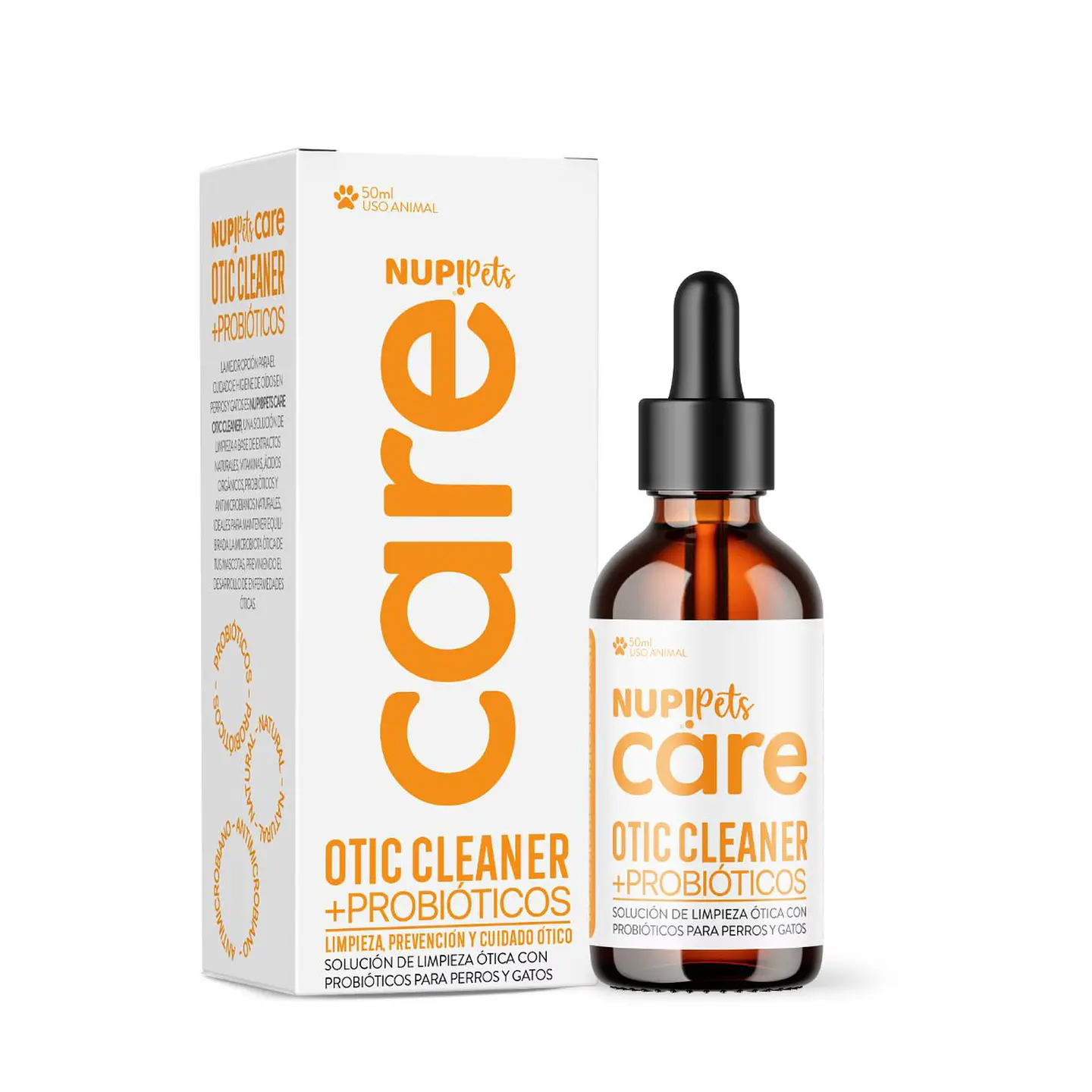 NUP! Pets Care Limpiador Ótico Probiótico 50 ml 7