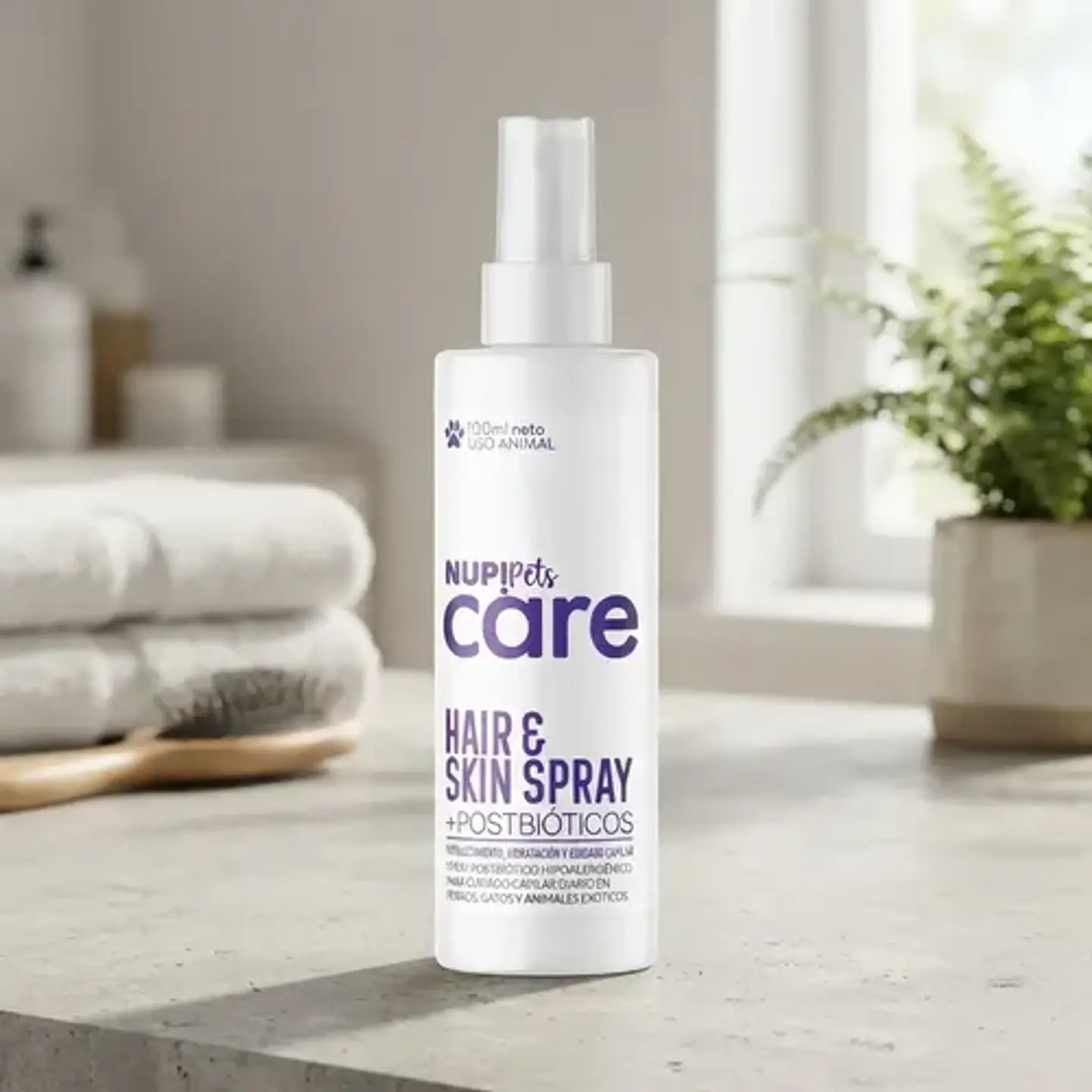 NUP! Pets Care Hair & Skin Spray Postbiótico 5