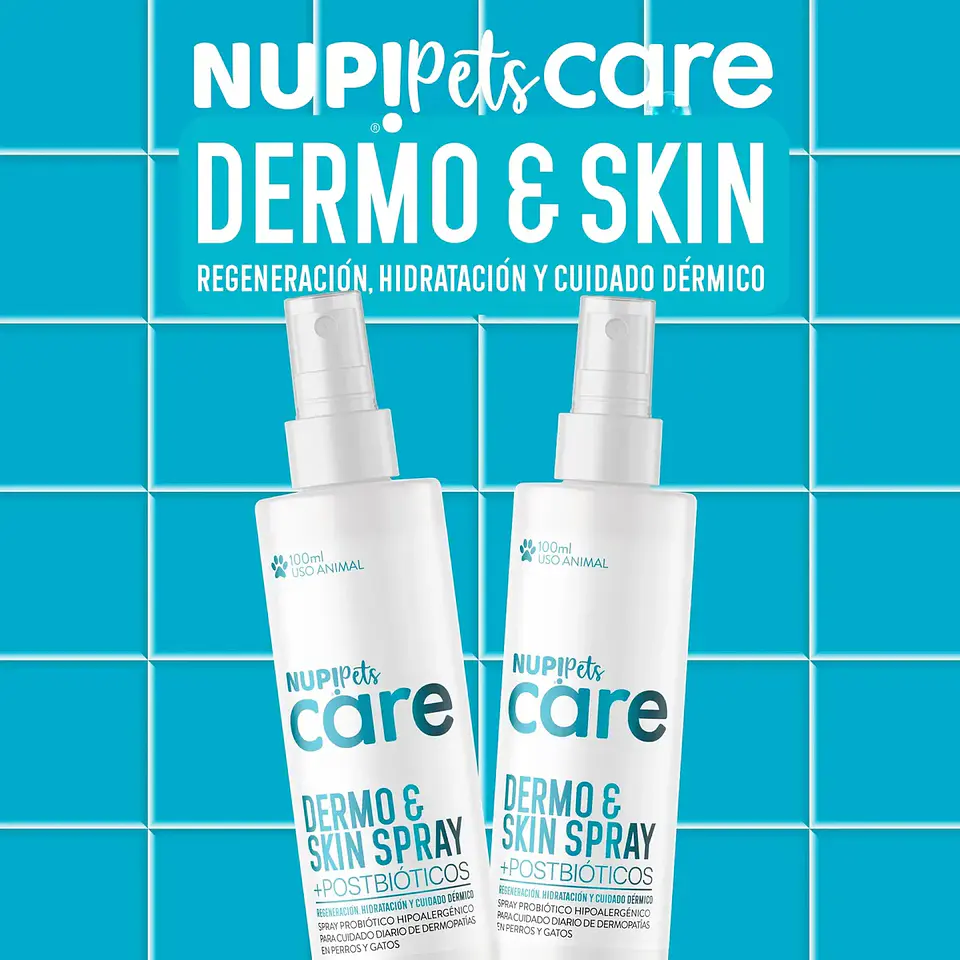 NUP! Pets Care Dermo & Skin Spray Postbiótico 100 ml 3