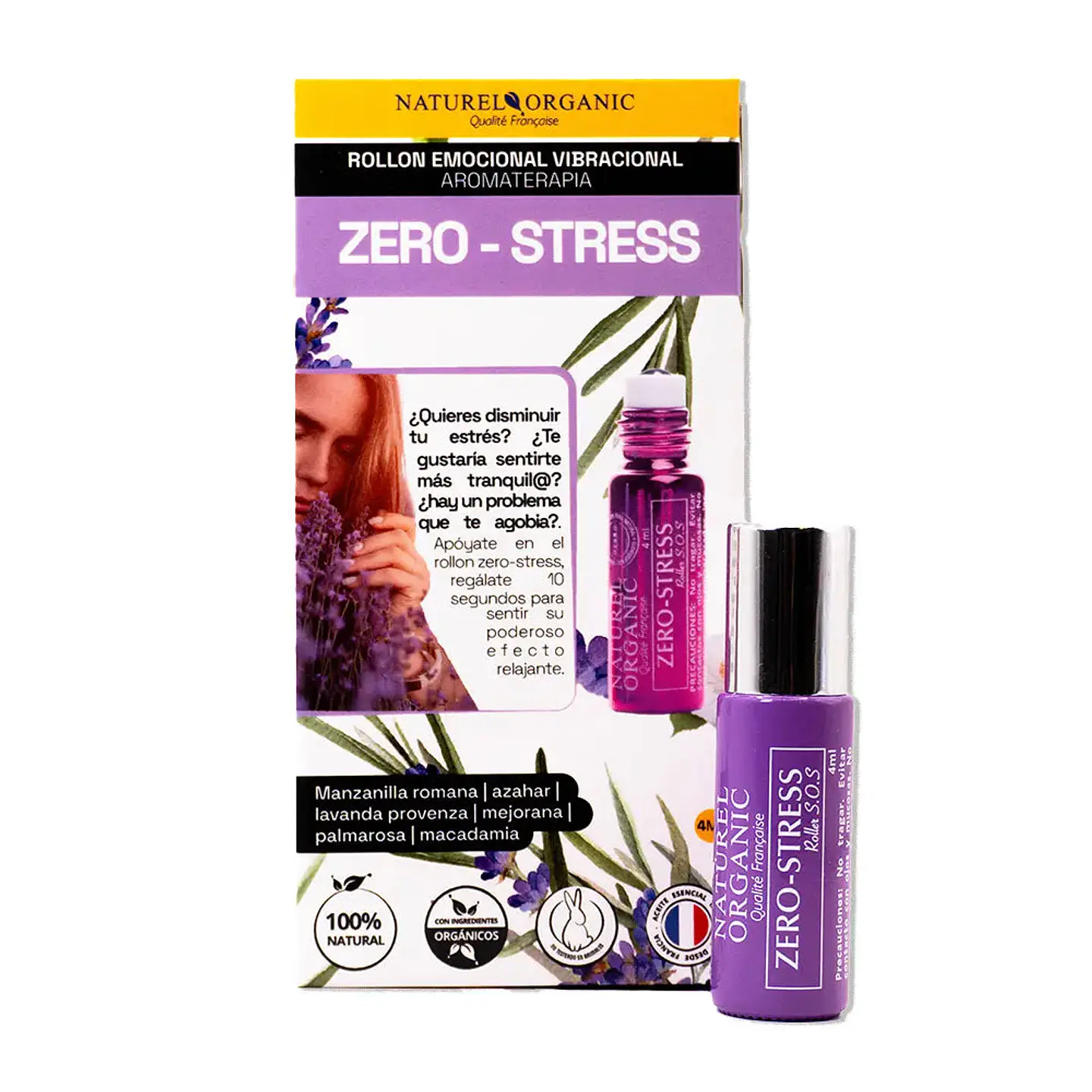 Naturel Organic Roller S.O.S. Zero Stress 4 ml 2