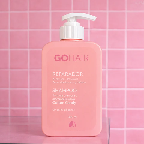 Go Hair Shampoo Reparador Cotton Candy 400 ml