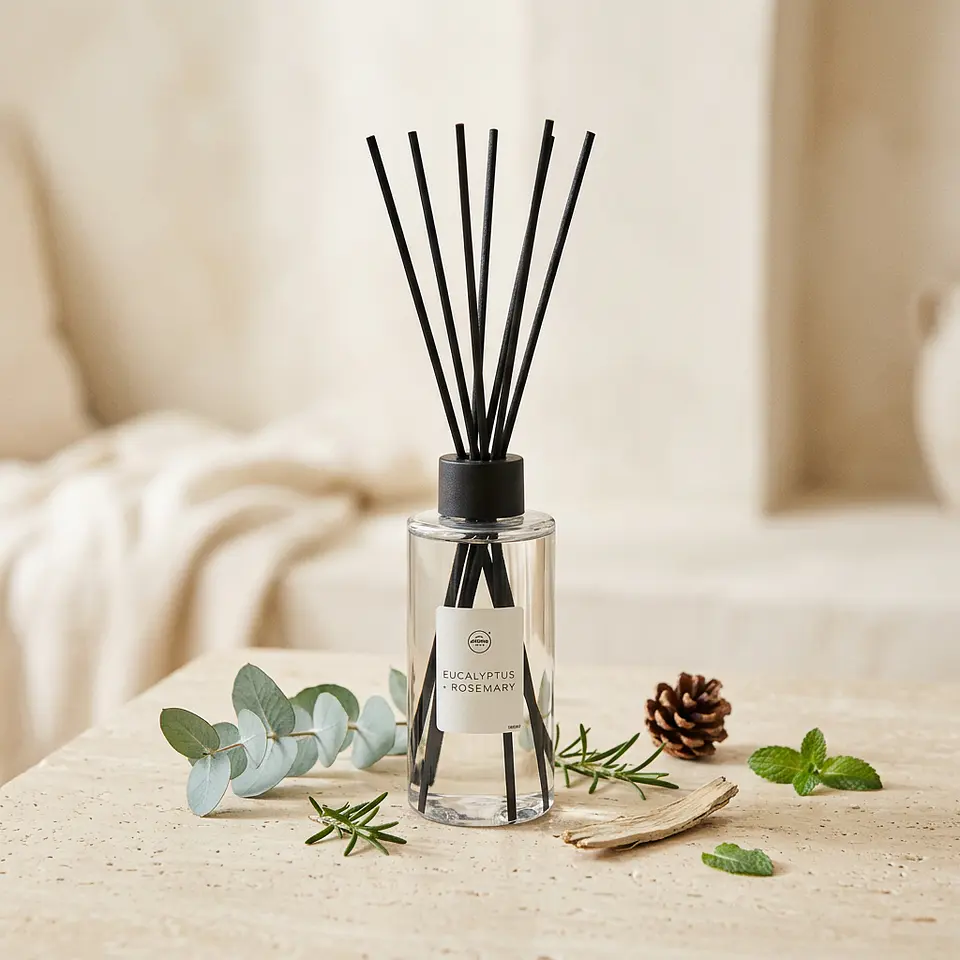 Aroma Home Difusor de Varillas Eucalyptus & Rosemary 150 ml 1