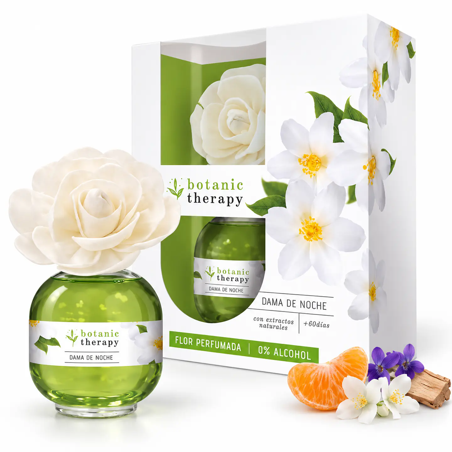 Ambar Botanic Therapy Flor Difusora Dama de Noche 60 ml 4