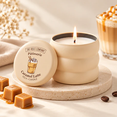 The Fruit Company Vela Caramel Latte Patisserie 150 g