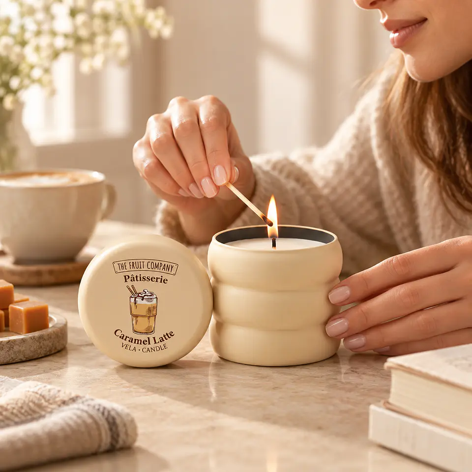 The Fruit Company Vela Caramel Latte Patisserie 150 g 3