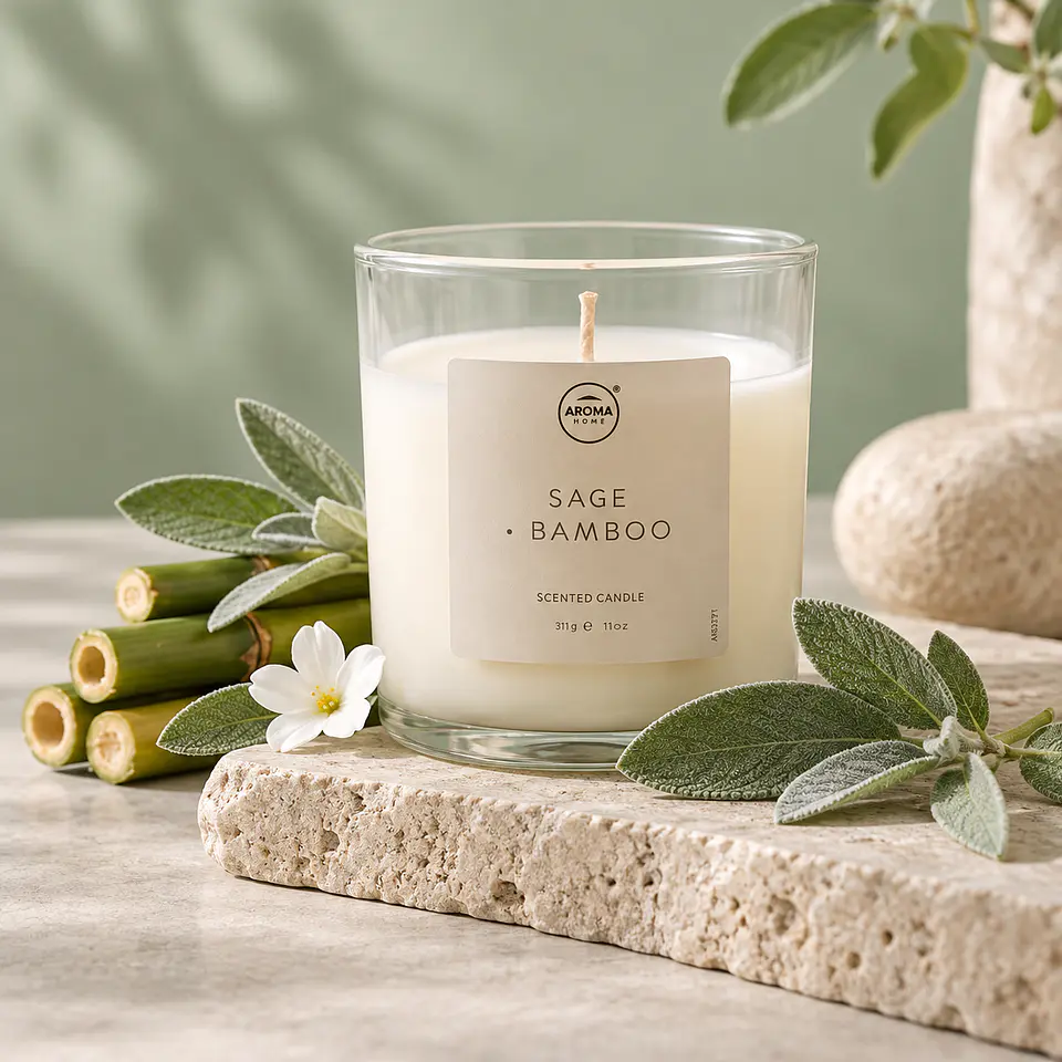 Aroma Home Vela Sage & Bamboo 150 g 1