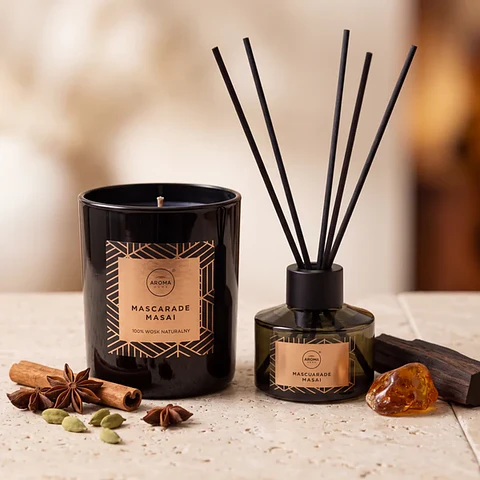 Aroma Home Box Regalo Elegance Mascarade Masai 100 ml