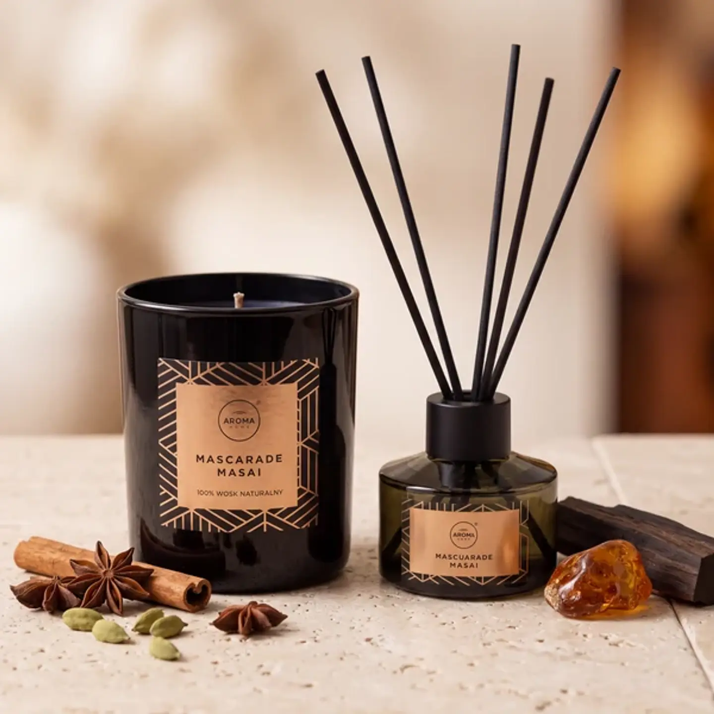 Aroma Home Box Regalo Elegance Mascarade Masai 100 ml 1