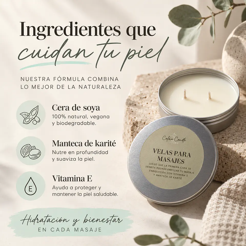Vela Masaje | Calma Candle Store 6