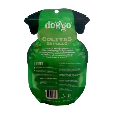 Doggo Bocados Colitas de Pollo 90 g