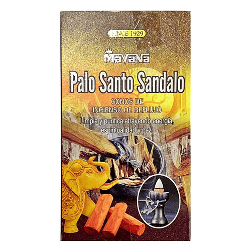 Palo Santo Sandalo Incienso Cono Mavana
