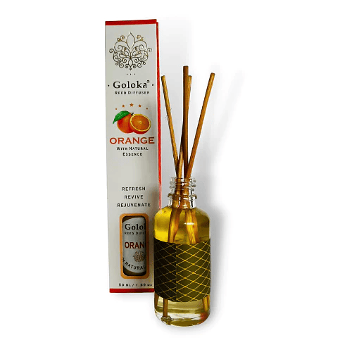 Naranja Reed Difusor Aromatico de Varilla - Goloka
