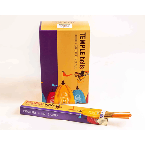 Pachuli-NagChampa Incienso Natural - Namaste India - 1 un