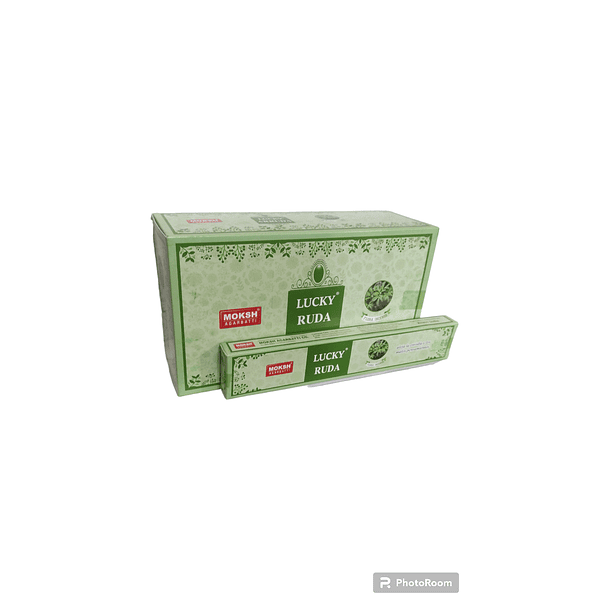 RUDA Incienso masala Moksh Lucky caja