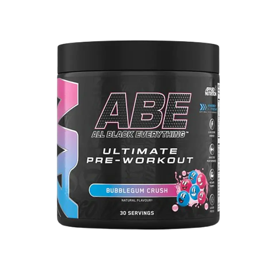ABE all black everything - extremely potent pre-workout powder 375gr 12