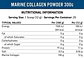 Marine collagen unflavoured 300gr - Thumbnail 2