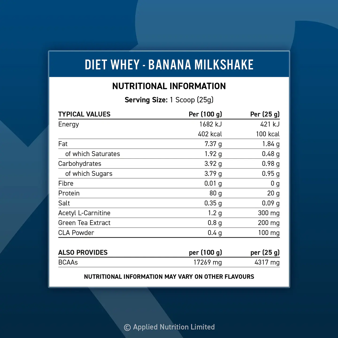 Diet whey protein 1.8kg 5