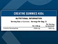 Creatine monohydrate gummies 80 und - Thumbnail 4