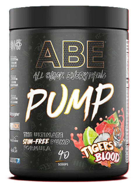 ABE Pump 500gr zero stim pre workout