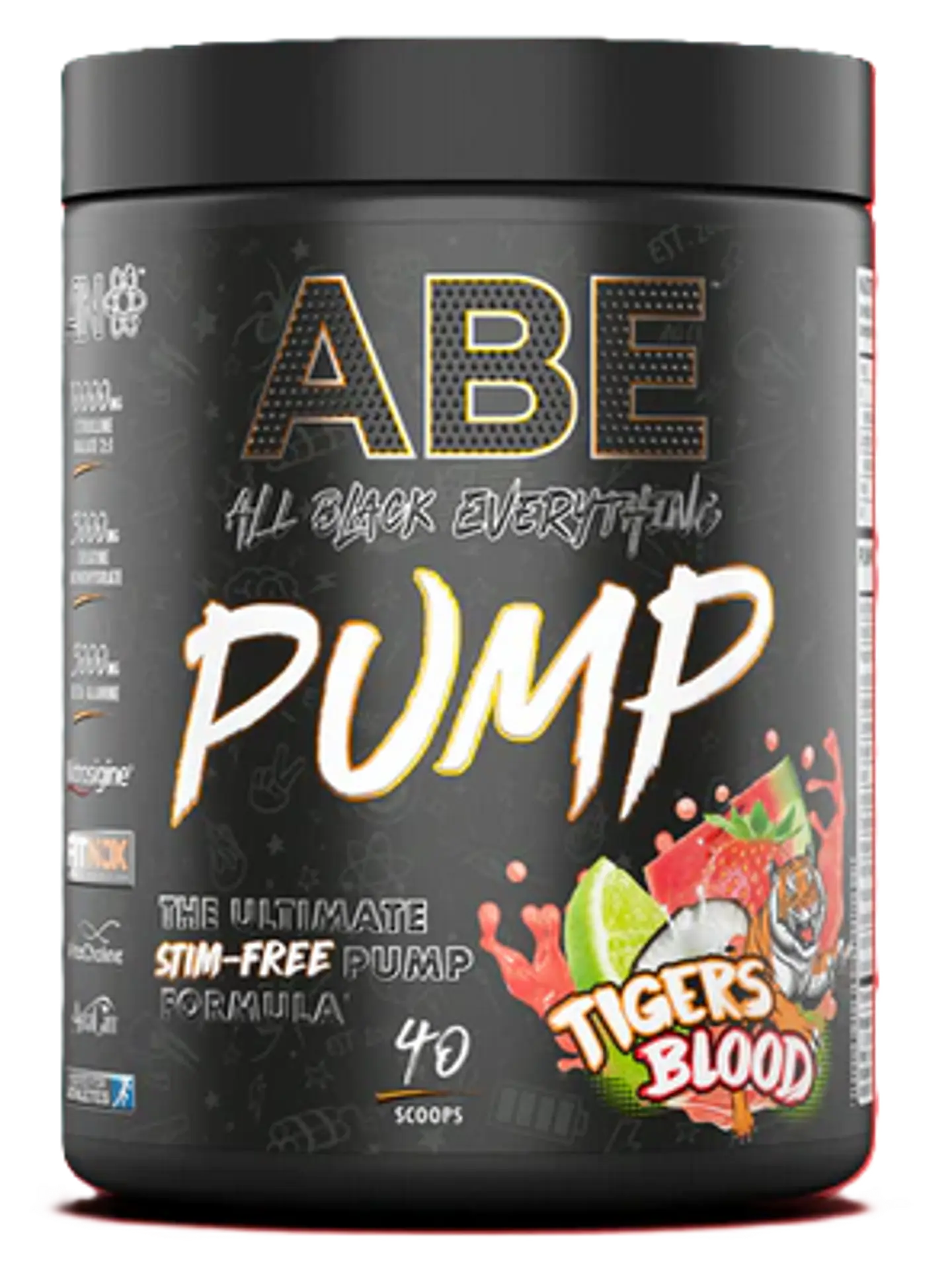 ABE Pump 500gr zero stim pre workout 2