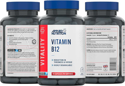 Vitamin B12 90 cápsulas