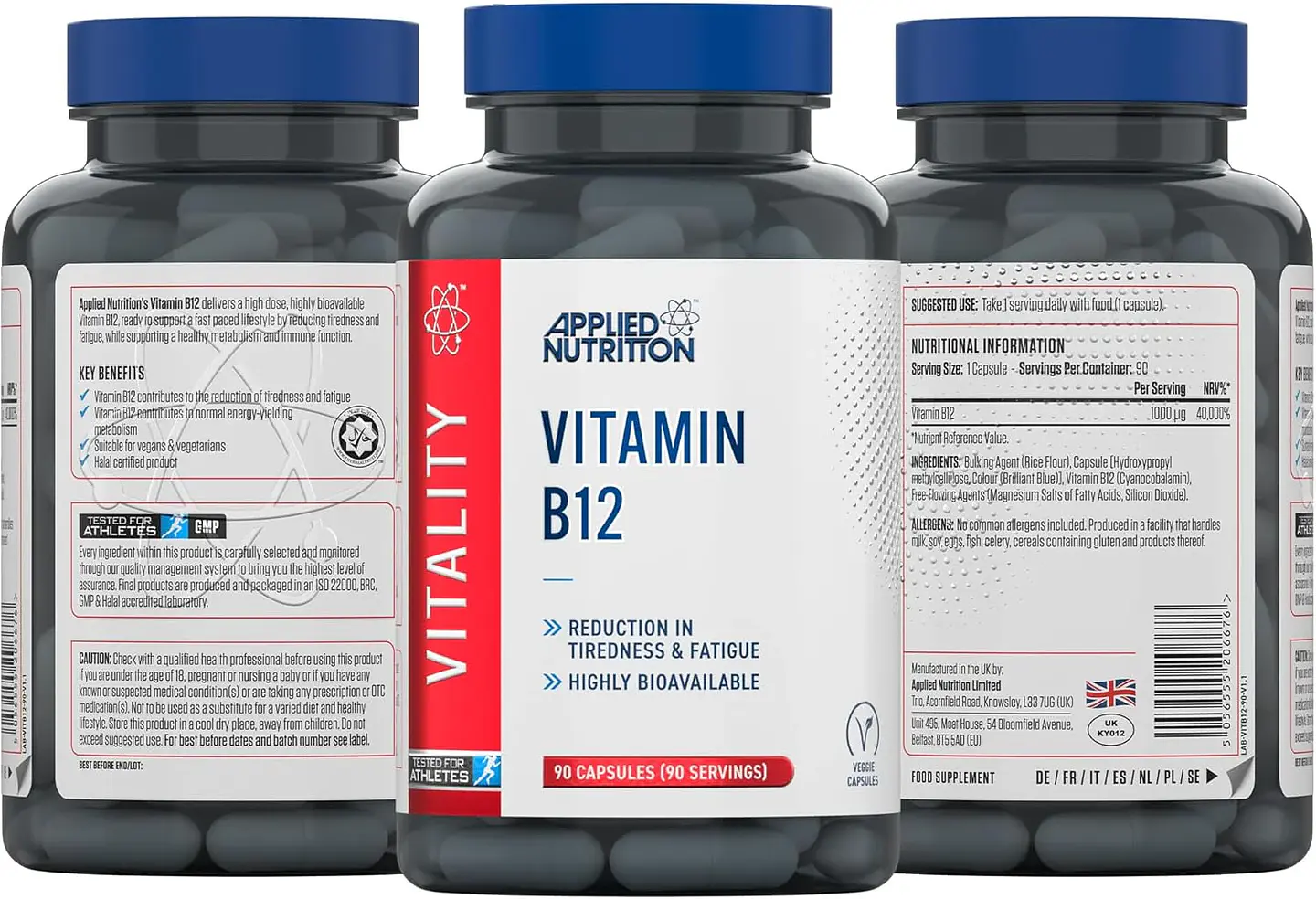 Vitamin B12 90 cápsulas 2
