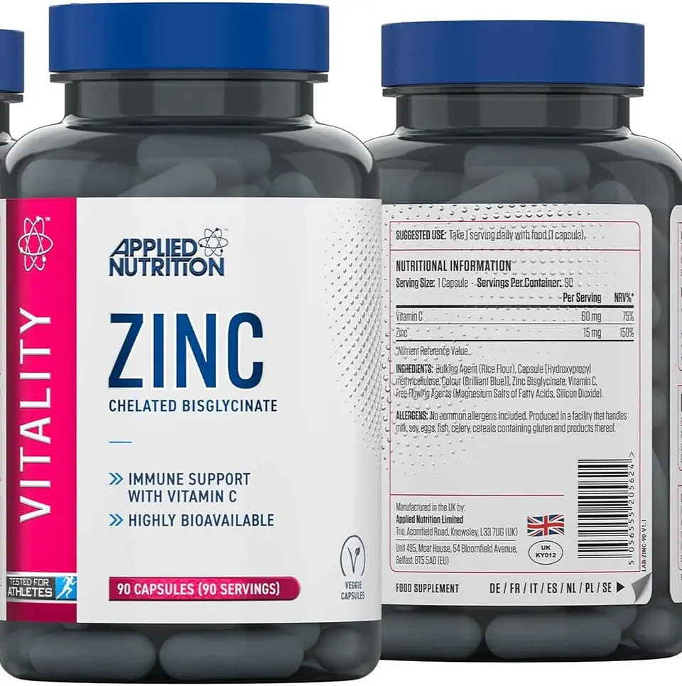 Zinc 90 cápsulas 2