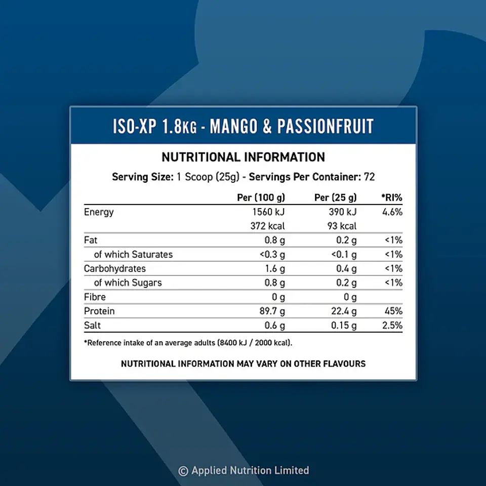 ISO XP Whey protein isolate 1.8kg 4