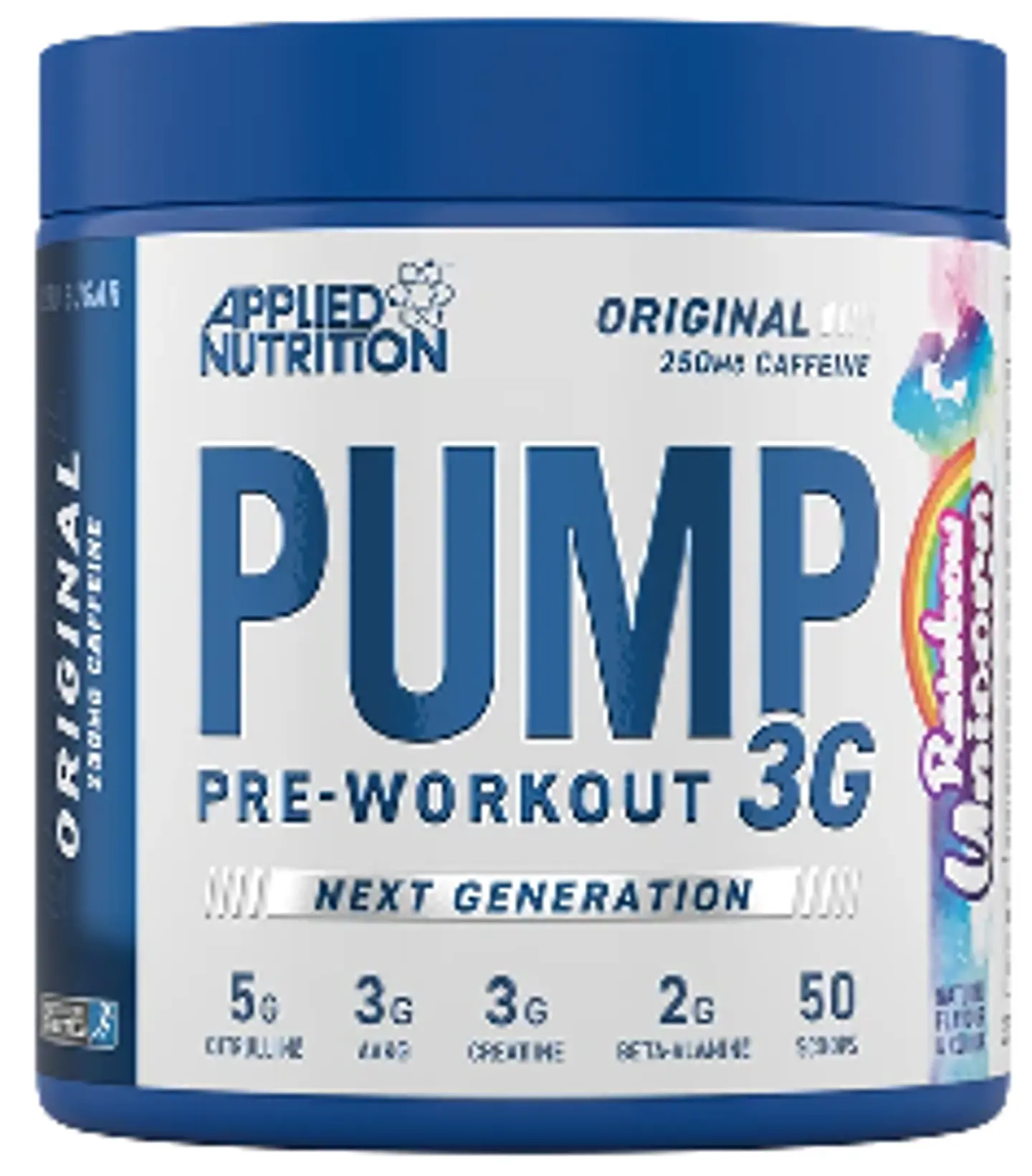 Pump 3G zero stim caffeine free pre-workout 375g 3