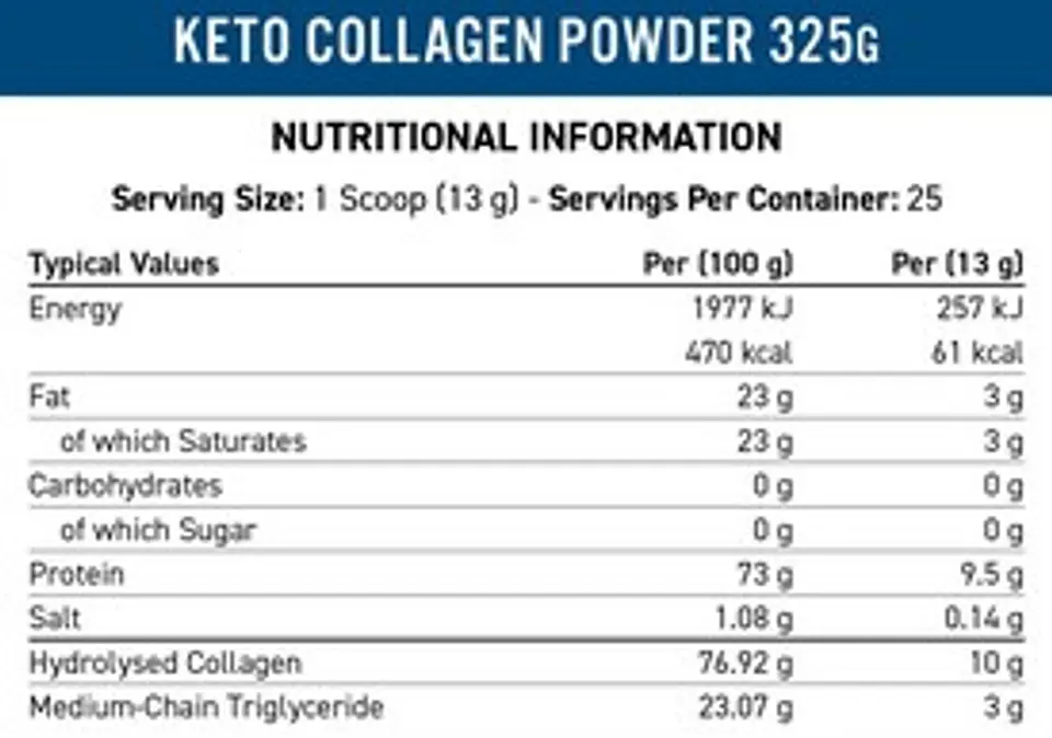 Keto collagen 325gr 2