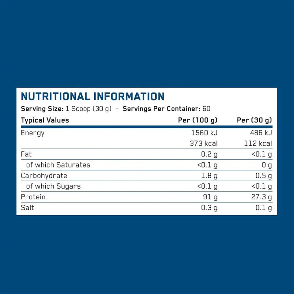 Beef XP clear protein isolate 1,8kg 12
