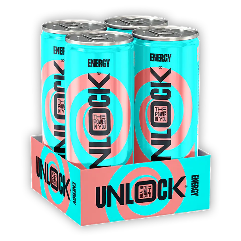 Unlock Energy Pack 6x250ml 1