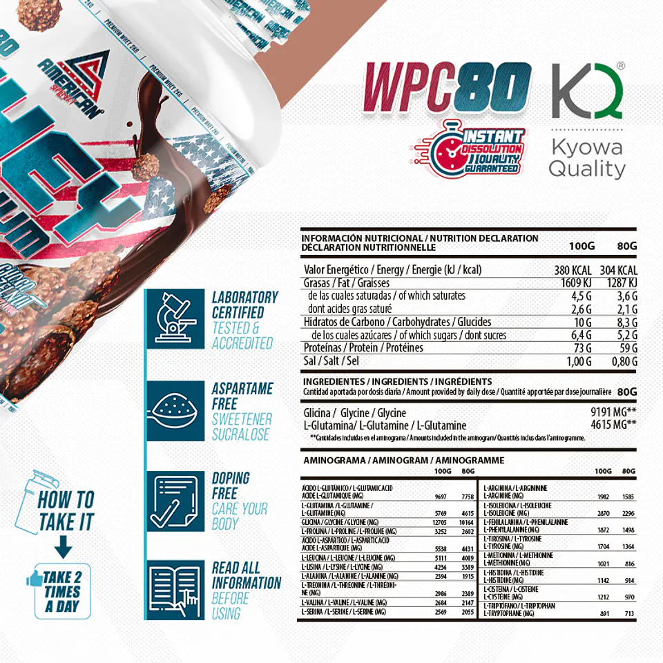 WPC80 Whey premium 19