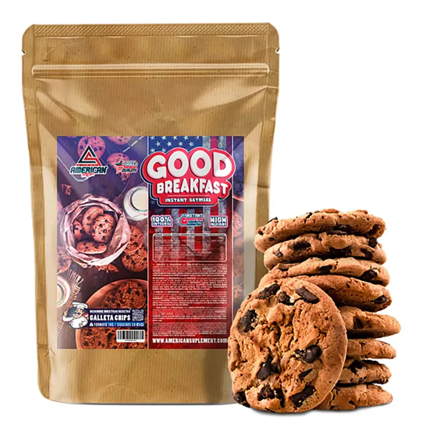 Good breakfast instant oatmel 1kg 3