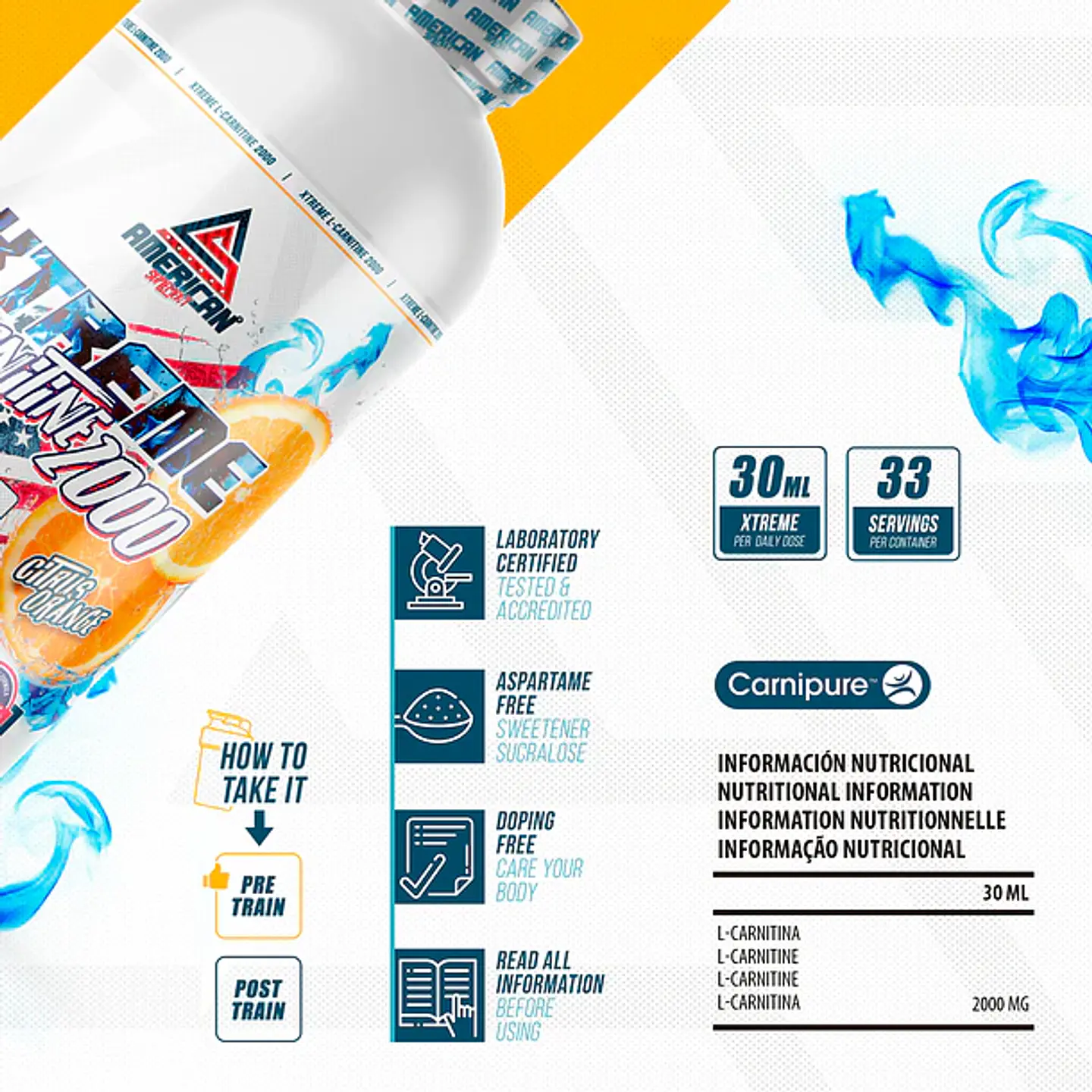 X-Treme l-carnitina 2000 1lt 2
