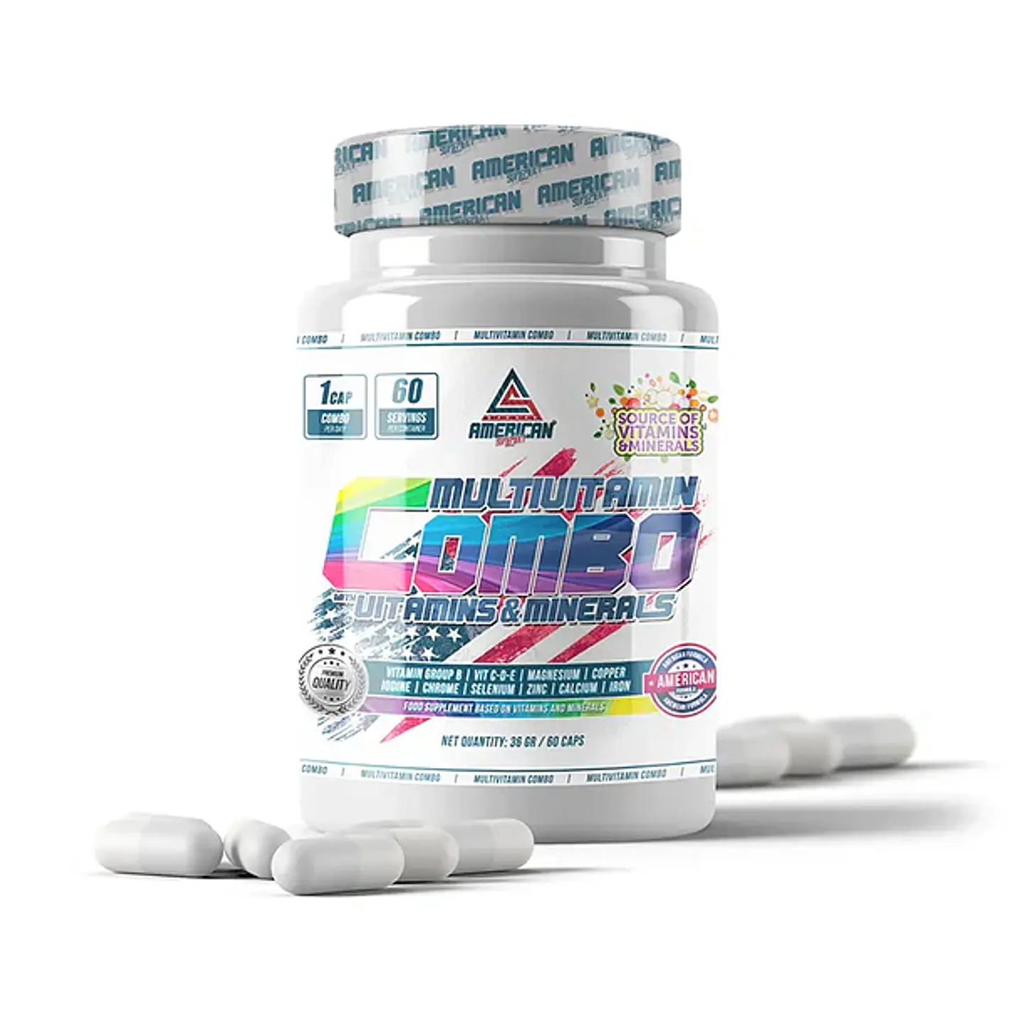 Multivitamin combo vitaminas e minerais 1