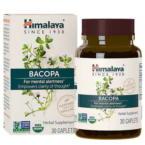 Organic bacopa (brahmi) 30 cápsulas