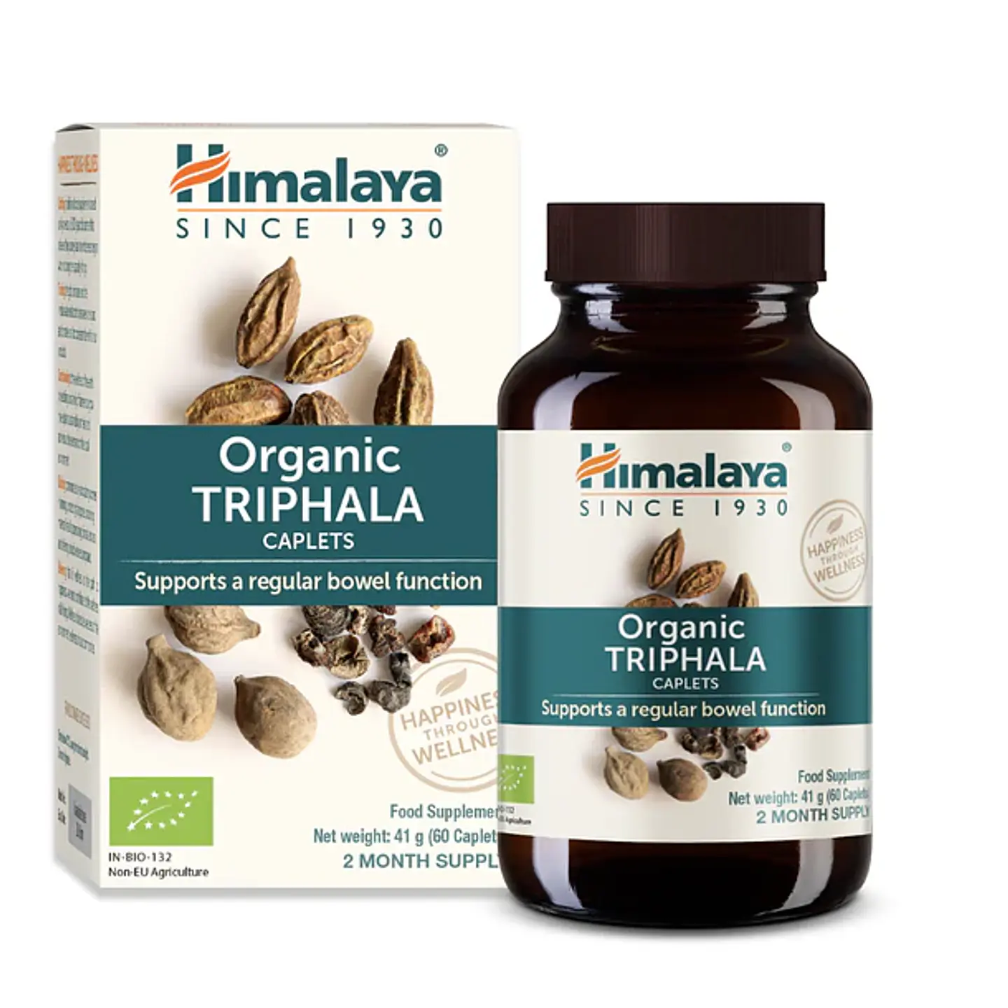 Himalaya organic triphala 60 comprimidos 1