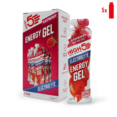 Energy gel eletrólito 5 pack