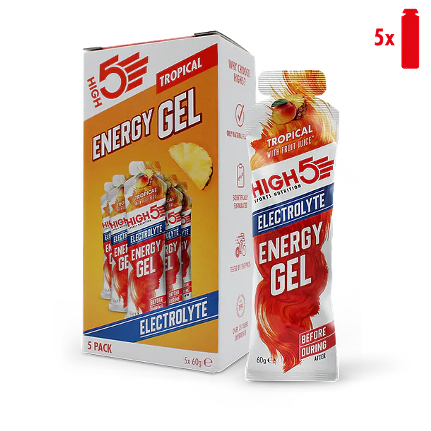 Energy gel eletrólito 5 pack 2