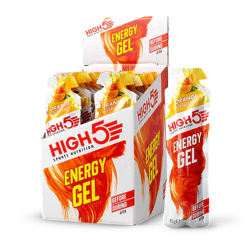 Energy gel 20 x 40gr pack (short dated) laranja