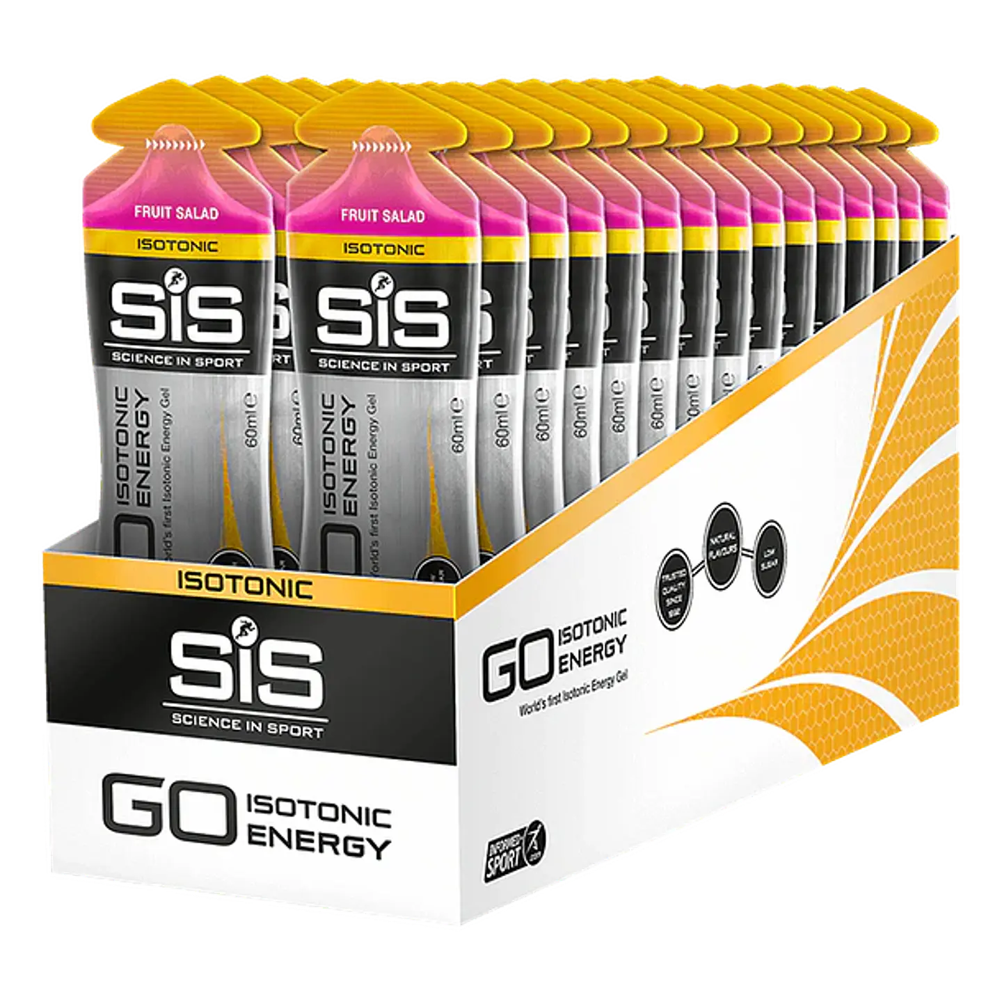 GO isotonic energy gels 60ML X 30UN 9