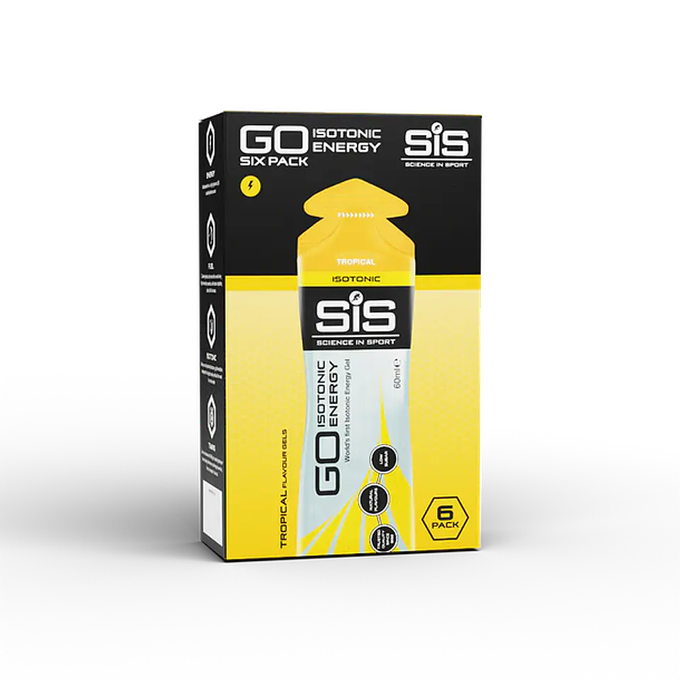 GO isotonic energy gels 60ml X 7un 1