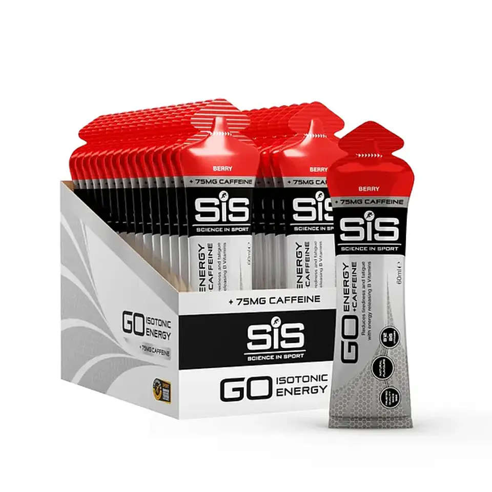 GO energy + caffeine gels 60mlX30un 2