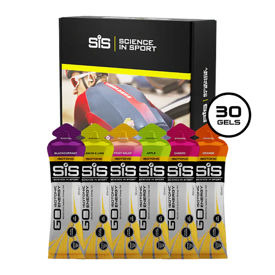 GO isotonic energy gels mixed 2