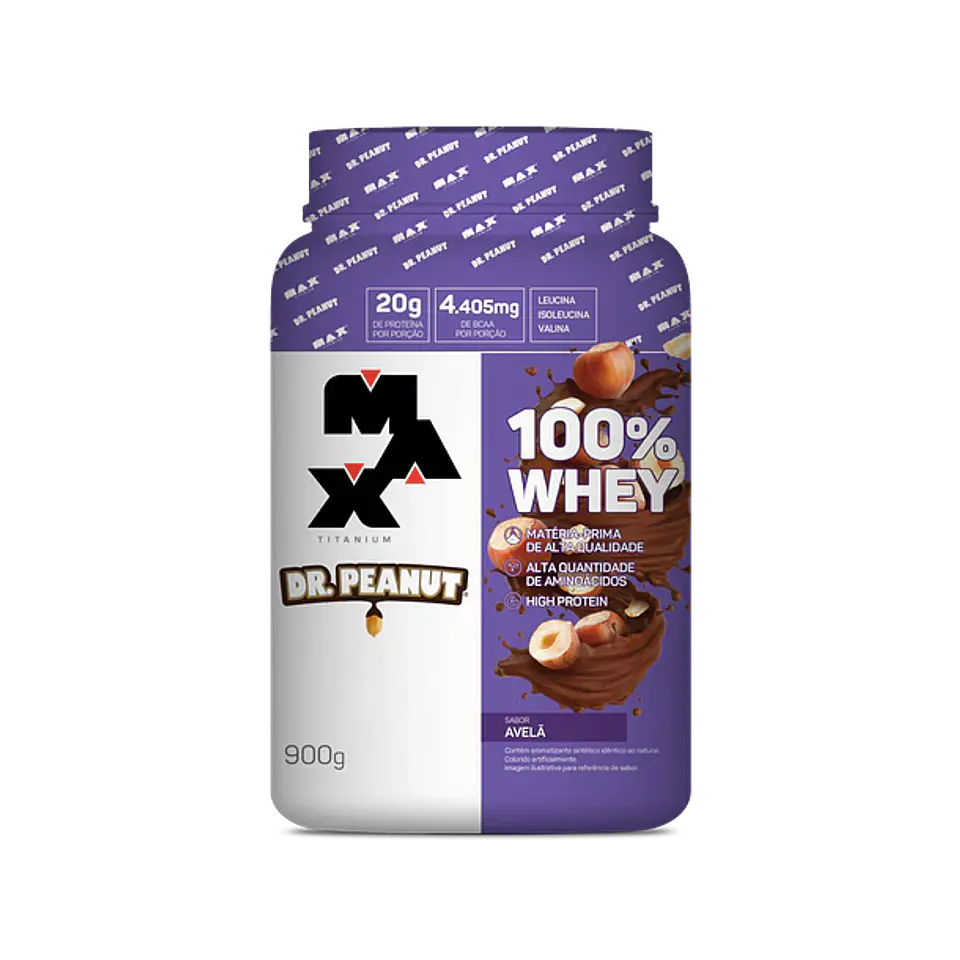 Whey protein Dr. peanut 100% whey 900g 1