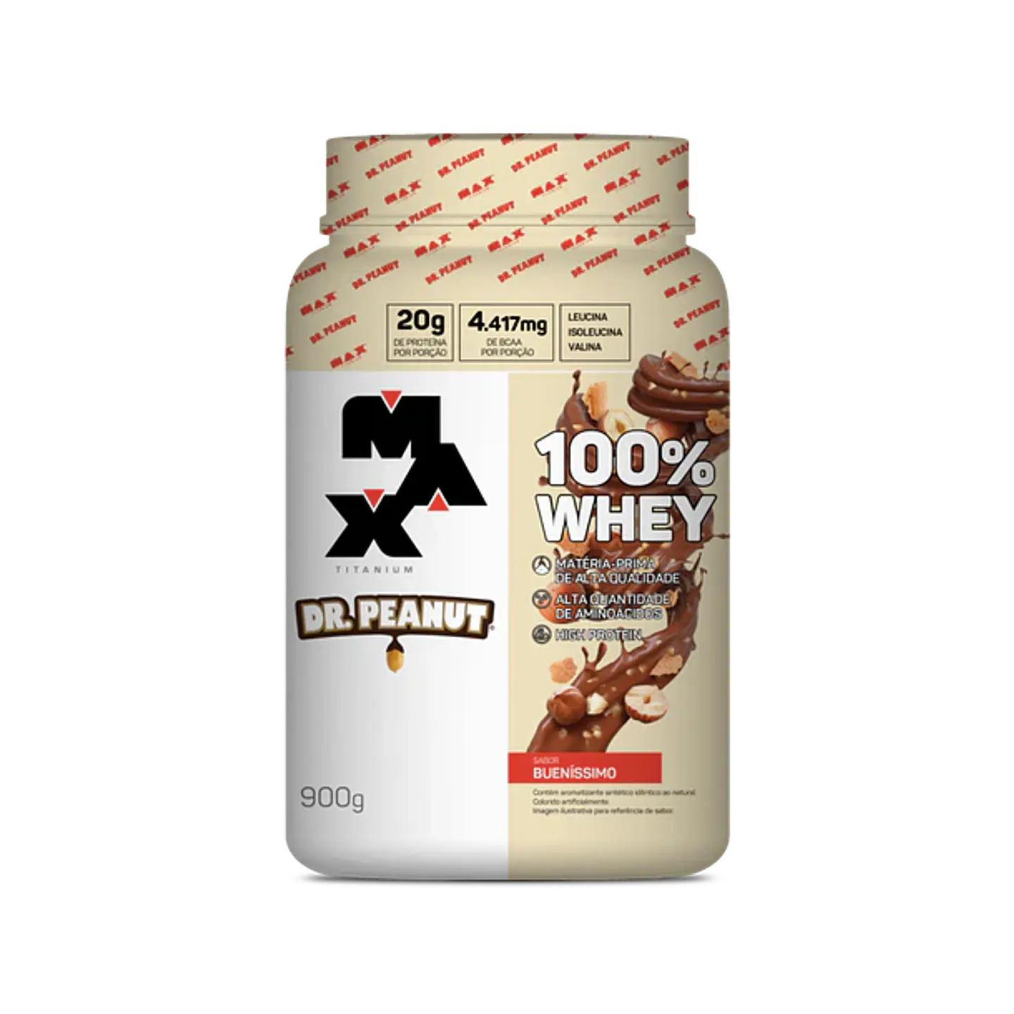 Whey protein Dr. peanut 100% whey 900g 2
