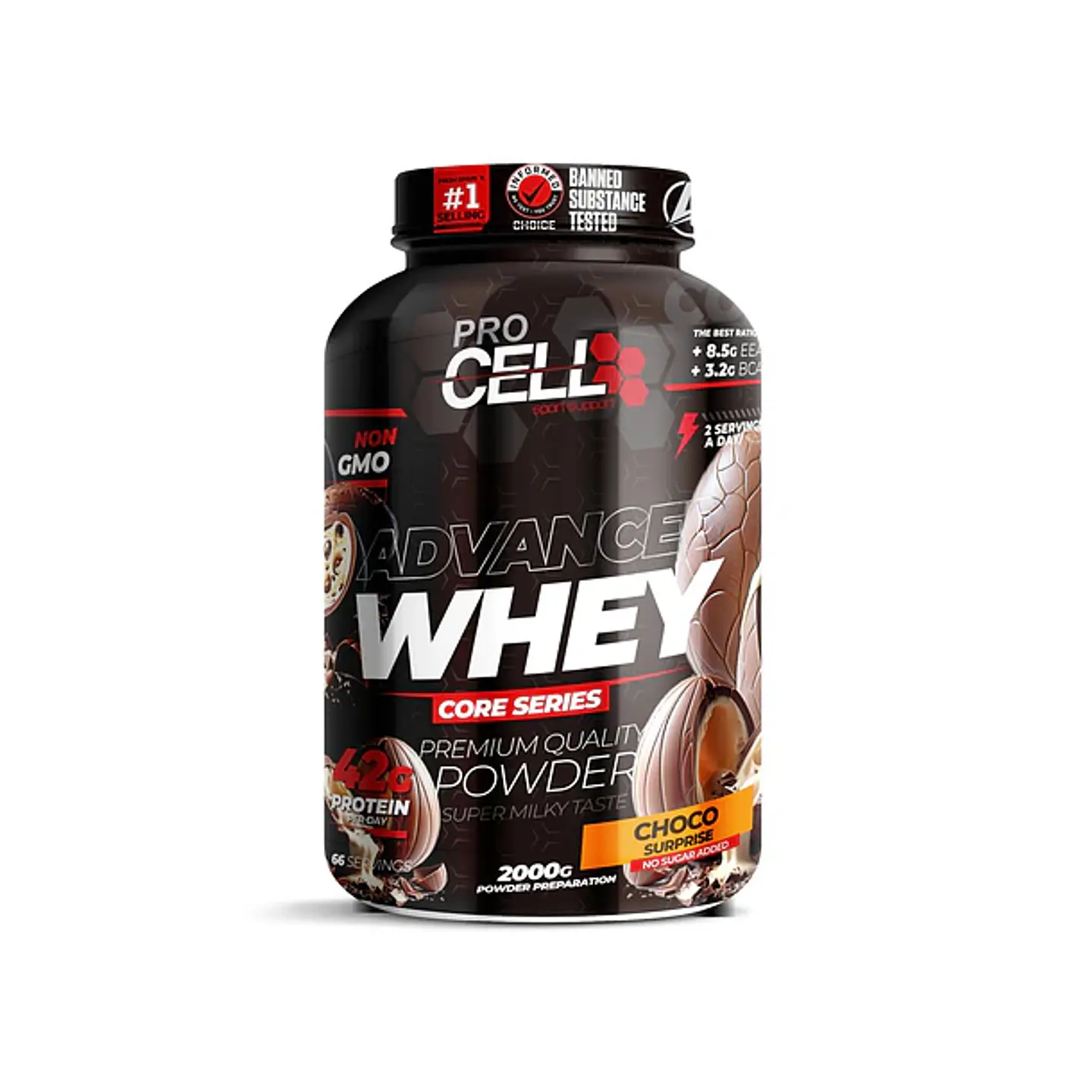 Advanced whey core 100% whey protein 22